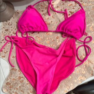OP Vibrant Pink Bikini Set